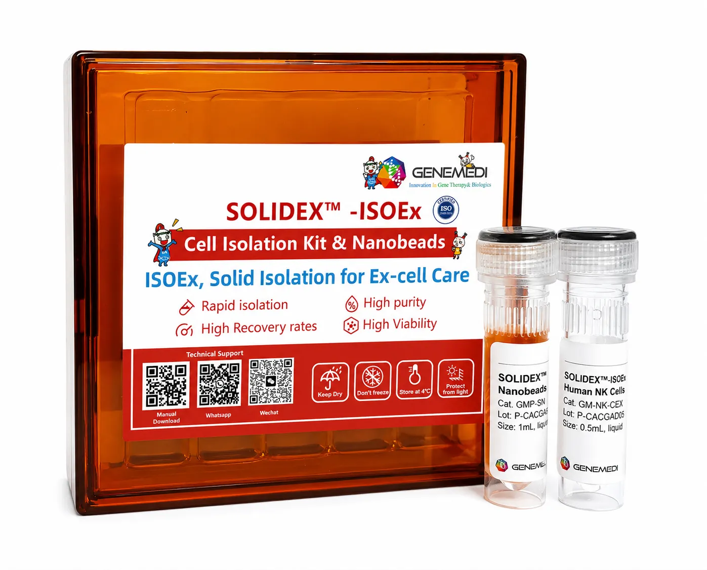 SOLIDEX®-ISOEx Untouched Human CD8+ T Cell Isolation Kit (Column-based)